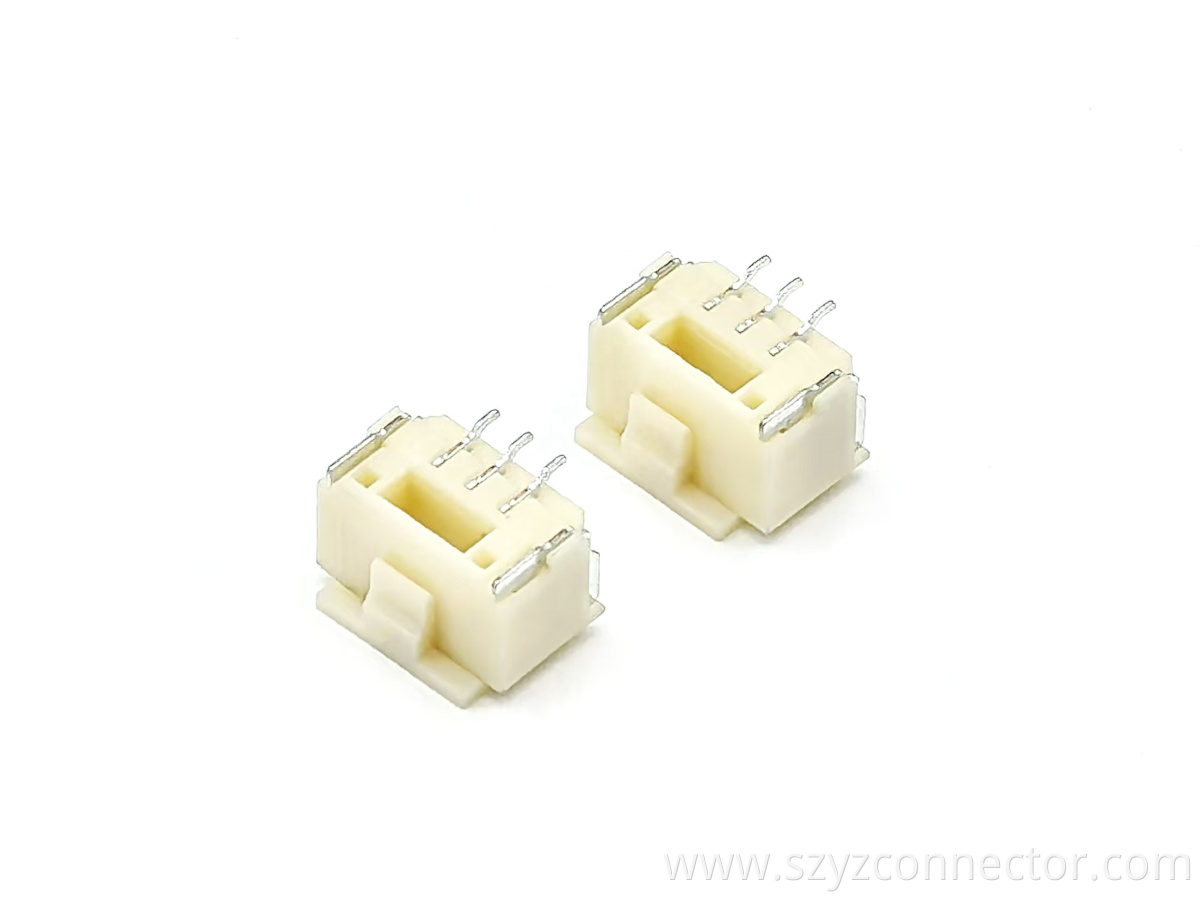 GH1.25mm Pitch Wafer Vertical SMT Pin header Connector 3P